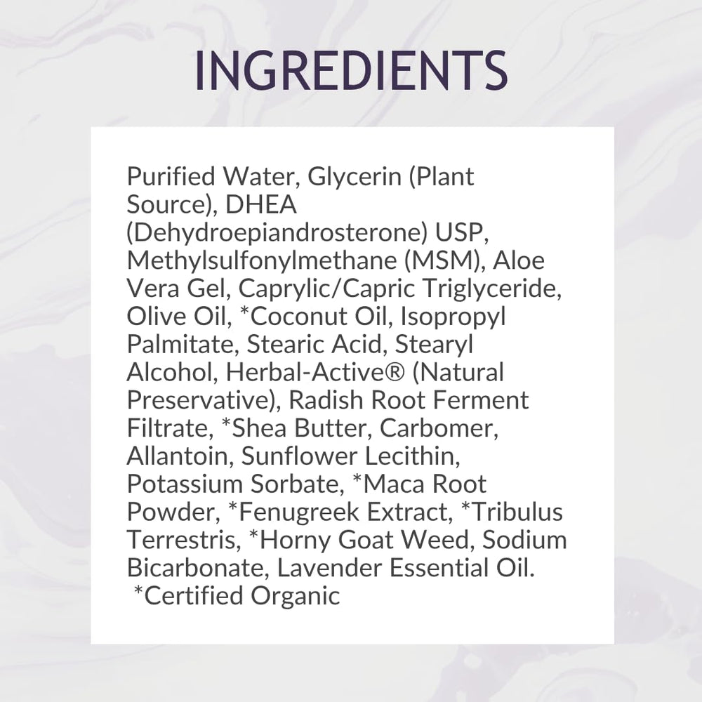 BIOLABS PRO DHEA cream blends fenugreek, tribulus, maca for a balanced routine.