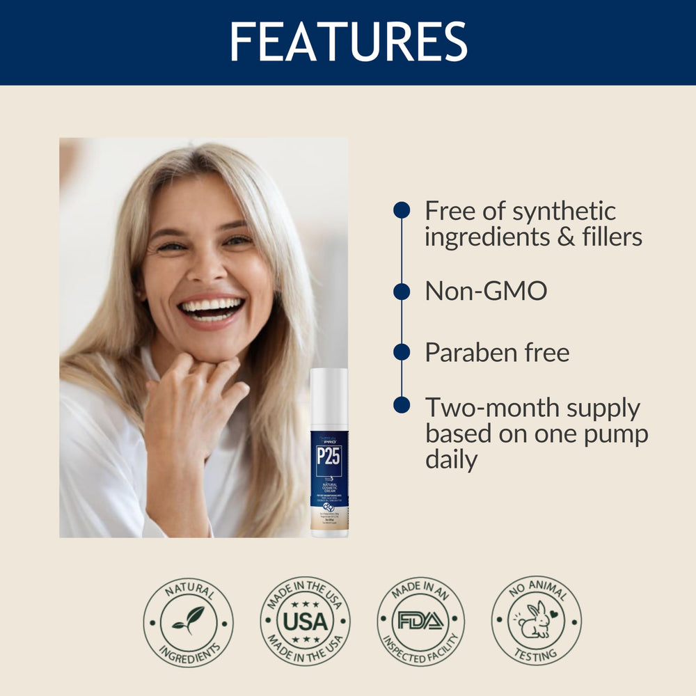 BIOLabs PRO P25 Pro-Gest Cream ingredients with Vitamin E and Aloe for nourished skin