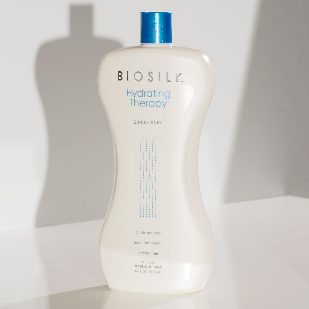 BioSilk packaging front view communicates premium moisture and hydration benefits.