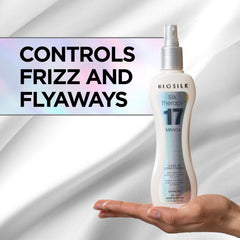 BioSilk Silk Therapy Miracle 17 apply hair ends for smooth detangling and manageability
