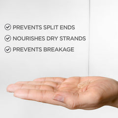 BioSilk Silk Therapy Original bottle pump facilitates easy application to damp or dry hair.