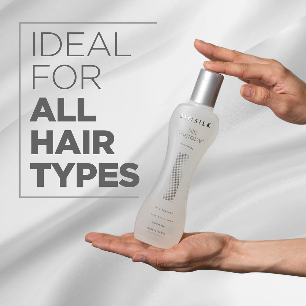 BioSilk Silk Therapy Original cruelty-free, sulfate-free and paraben-free treatment.