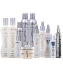 BioSilk Silk Therapy Original hair after application with natural shine
