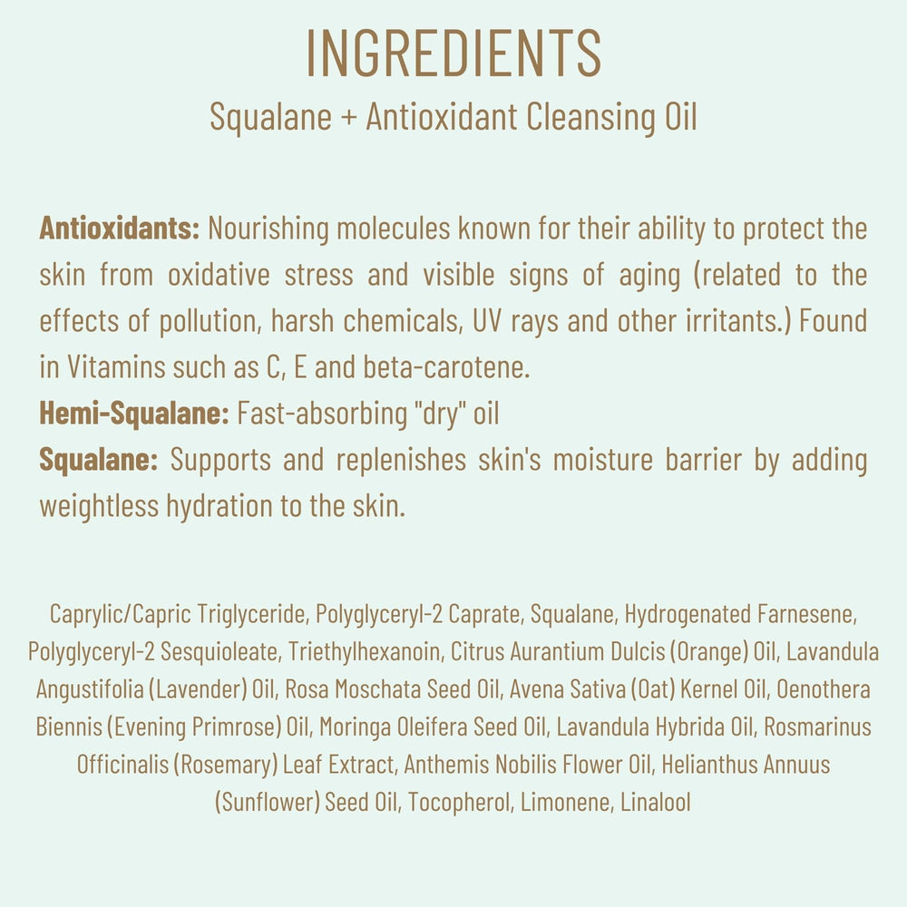Biossance antioxidant protection closeup demonstrating environmental stress defense and nourished skin.