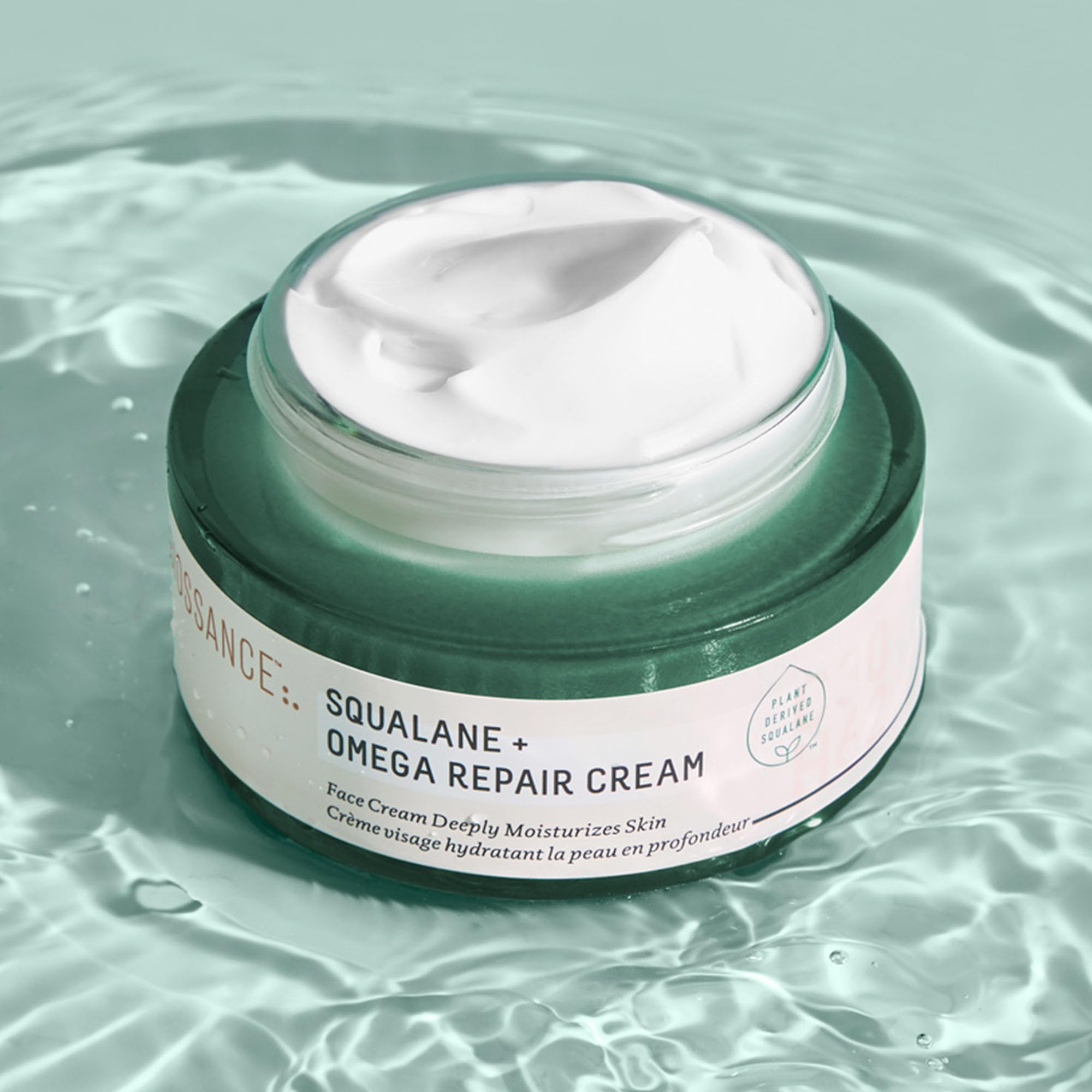 BIOSSANCE Squalane + Omega Repair Cream plant-based acai sterols ingredients