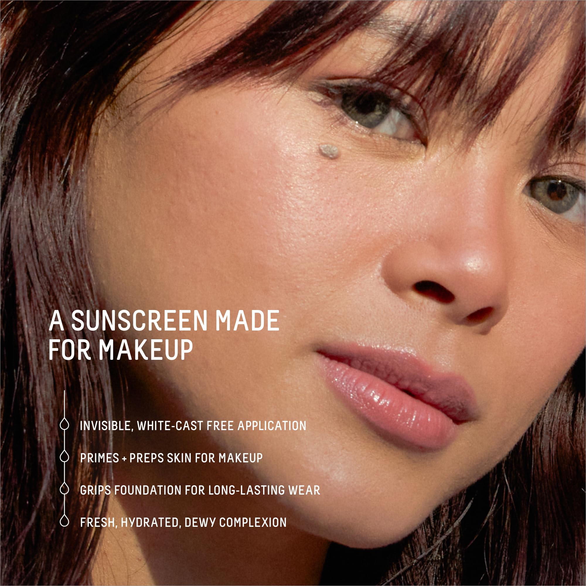 Biossance Squalane Zinc sunscreen packaging closeup, SPF 30 protection highlighted