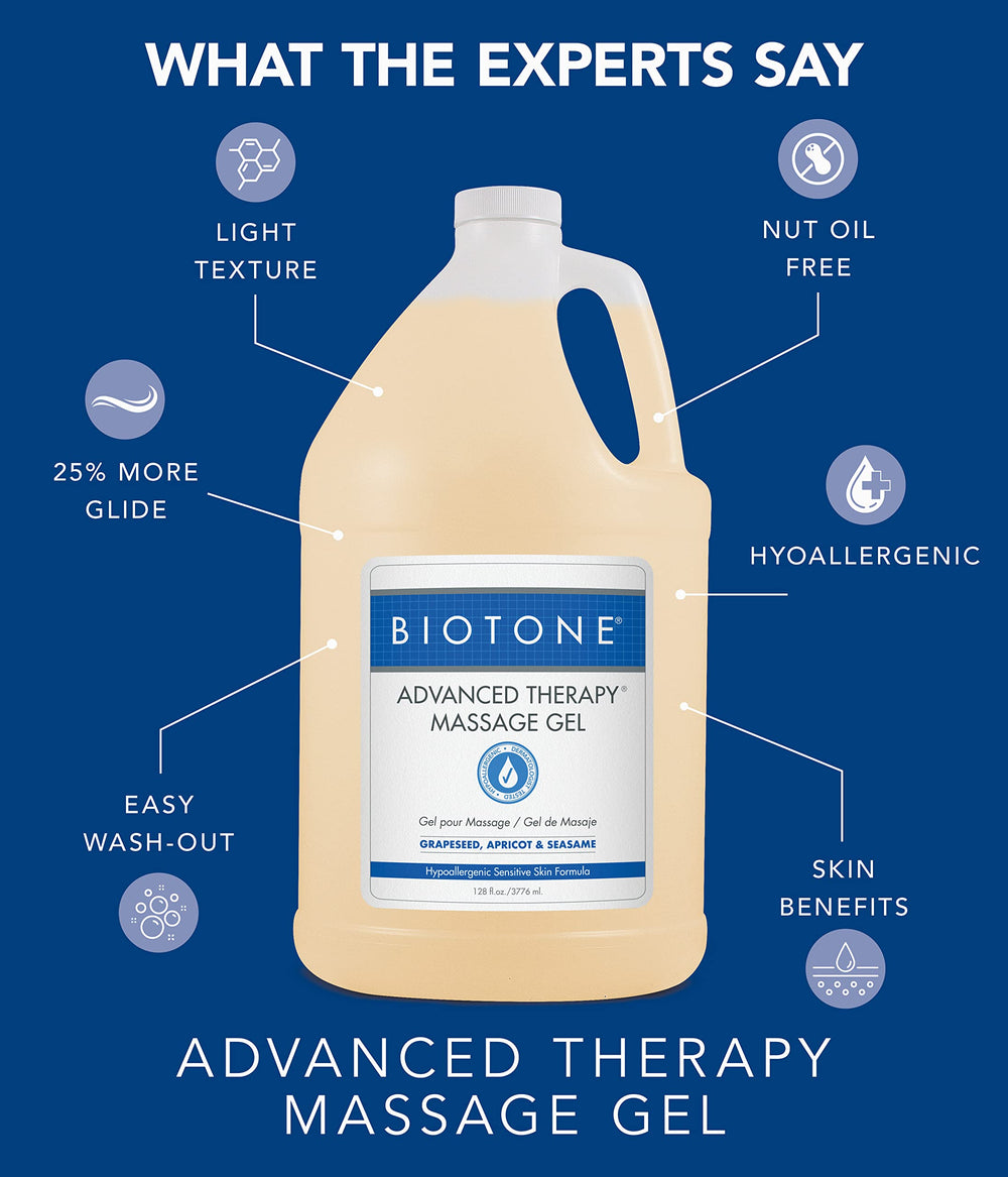 Biotone Advanced Therapy Massage Gel is cruelty-free and USA-made.