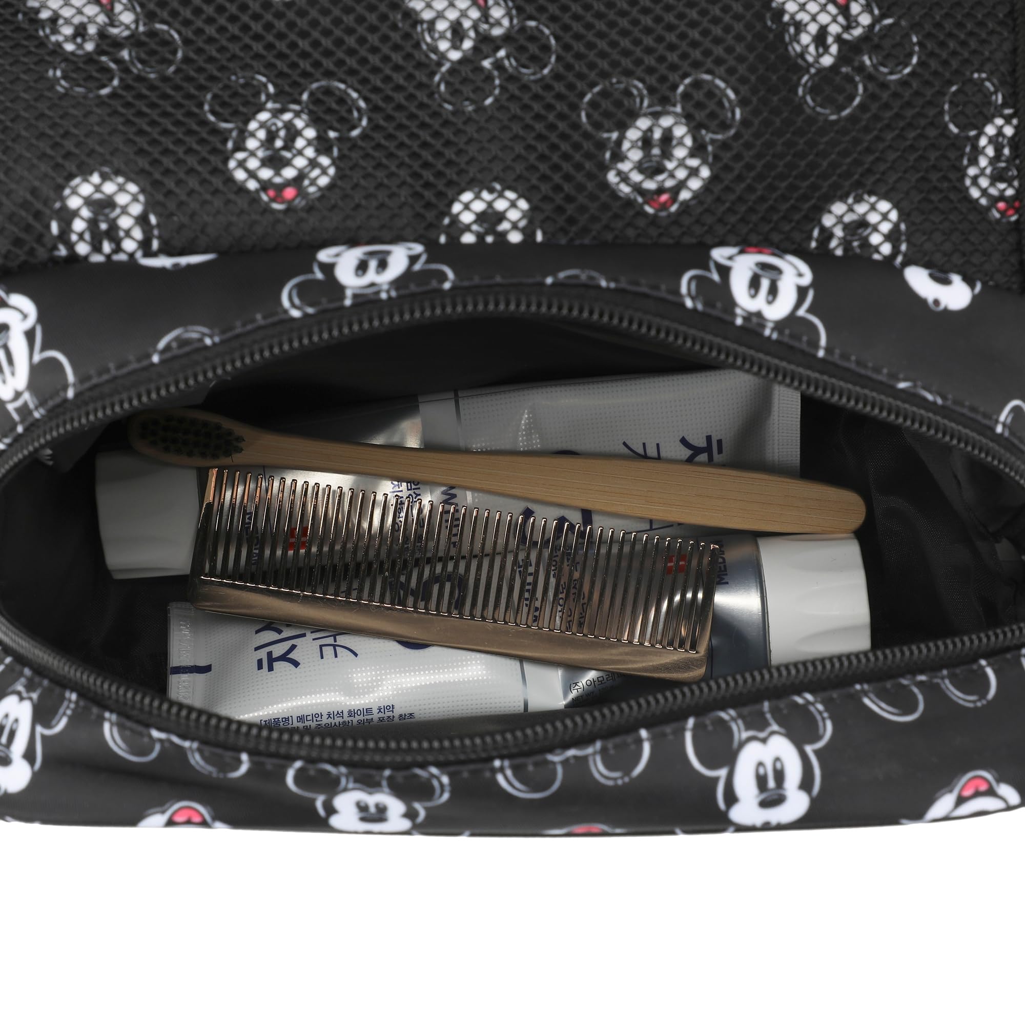 Bioworld Disney Mickey Heads bag top-handle design easy to carry through airports