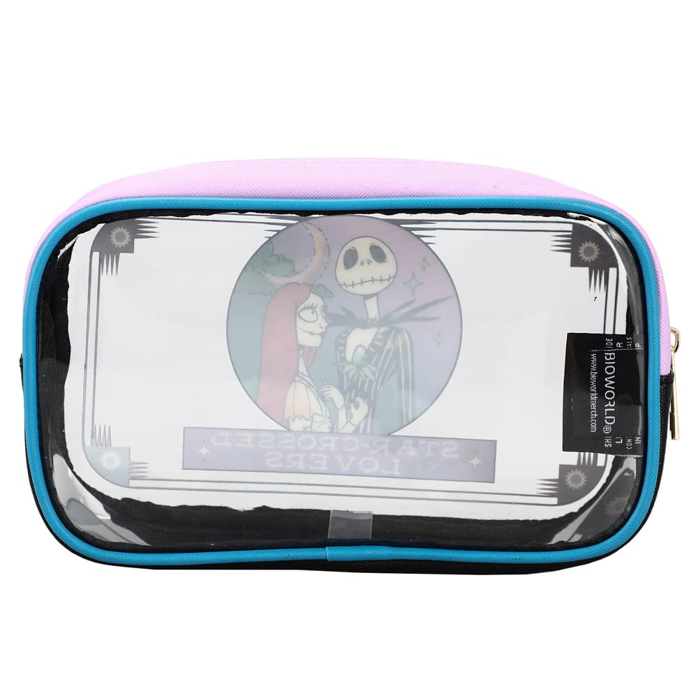 Bioworld Nightmare Before Christmas zero pouch close-up highlights versatile storage for small items.