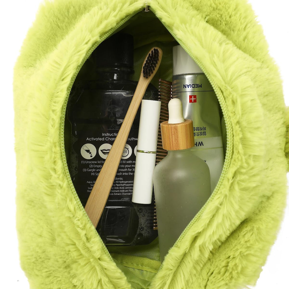 Bioworld Grinch compact purse-size bag for on-the-go organization.