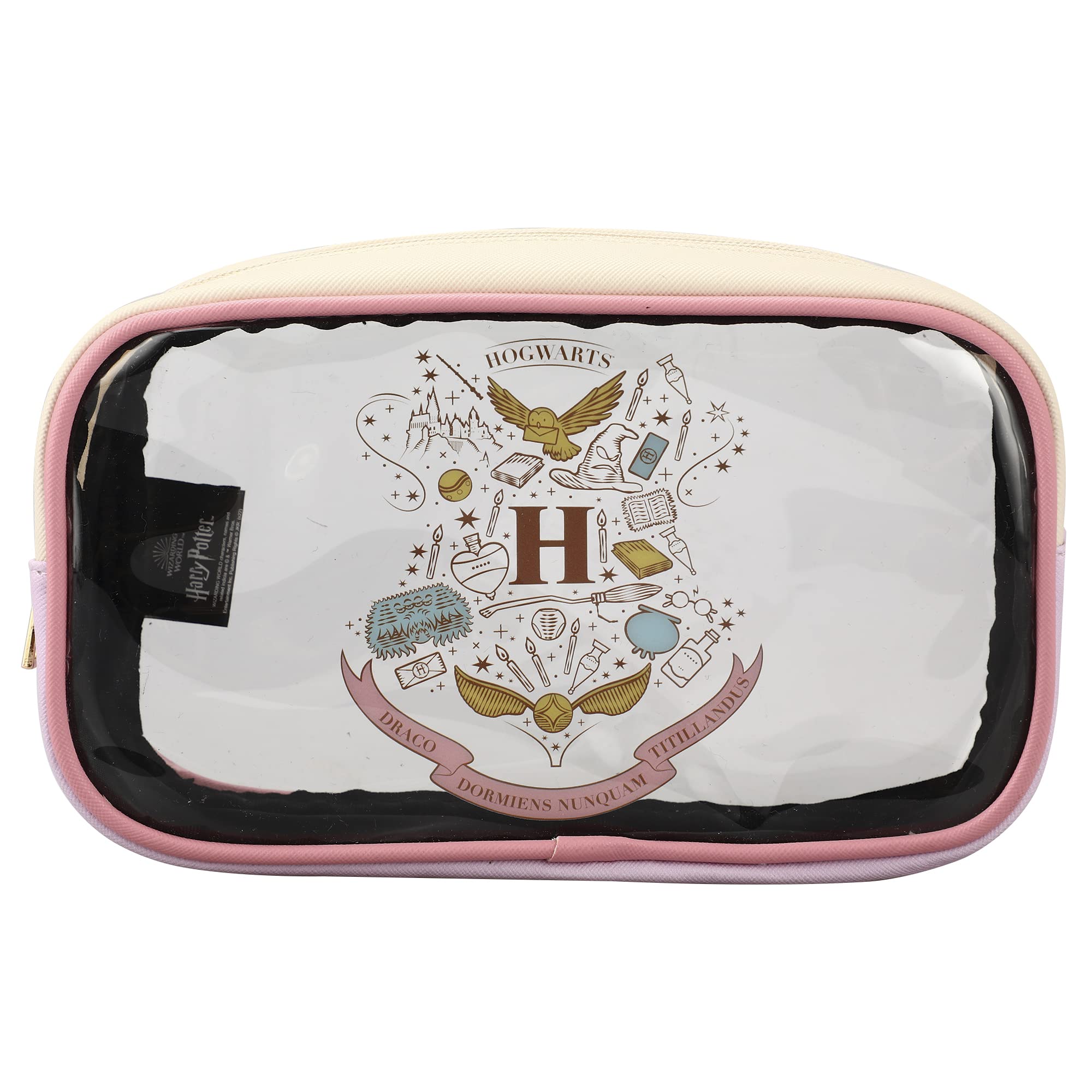 Bioworld Harry Potter envelope-style small bag with Hogwarts seal for travel essentials.