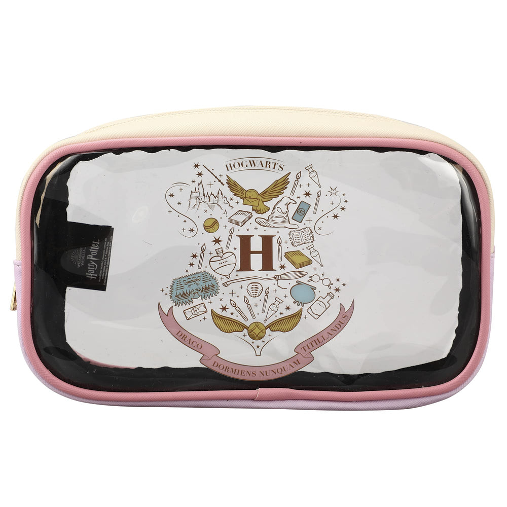 Bioworld Harry Potter envelope-style small bag with Hogwarts seal for travel essentials.
