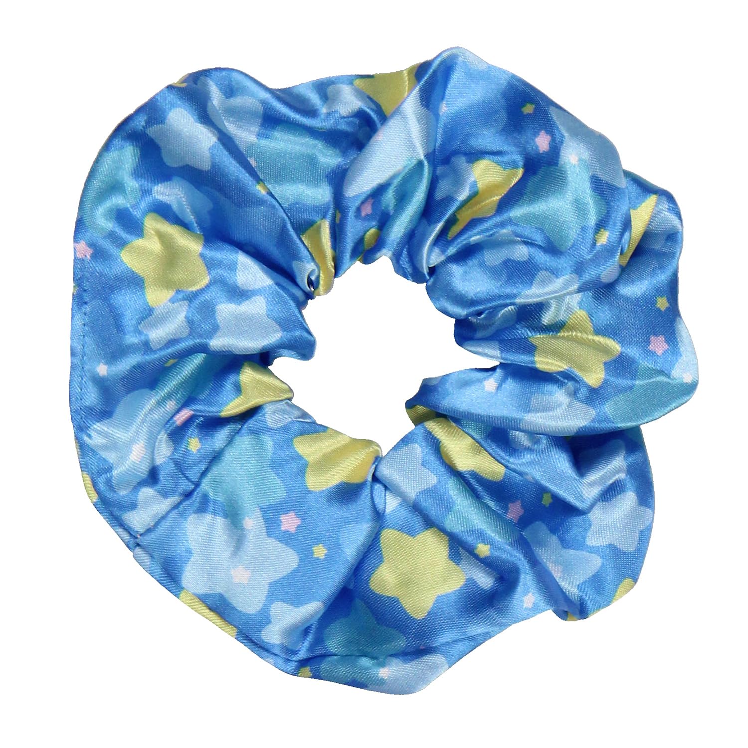 Bioworld Kirby scrunchie set suitable for all hair types.