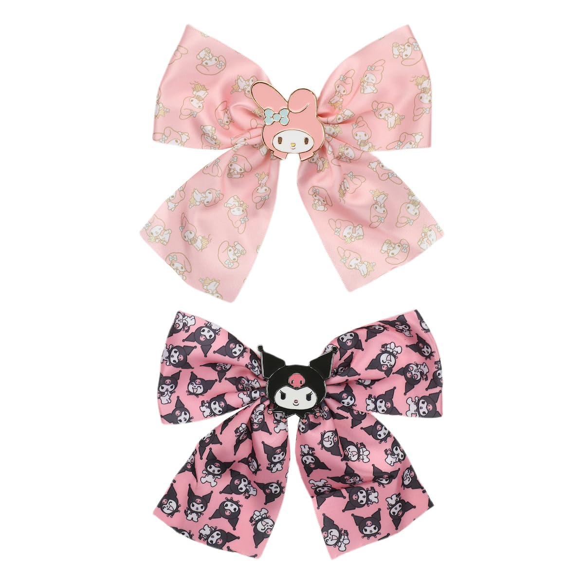 Bioworld My Melody light-pink bow front view adds kawaii charm.