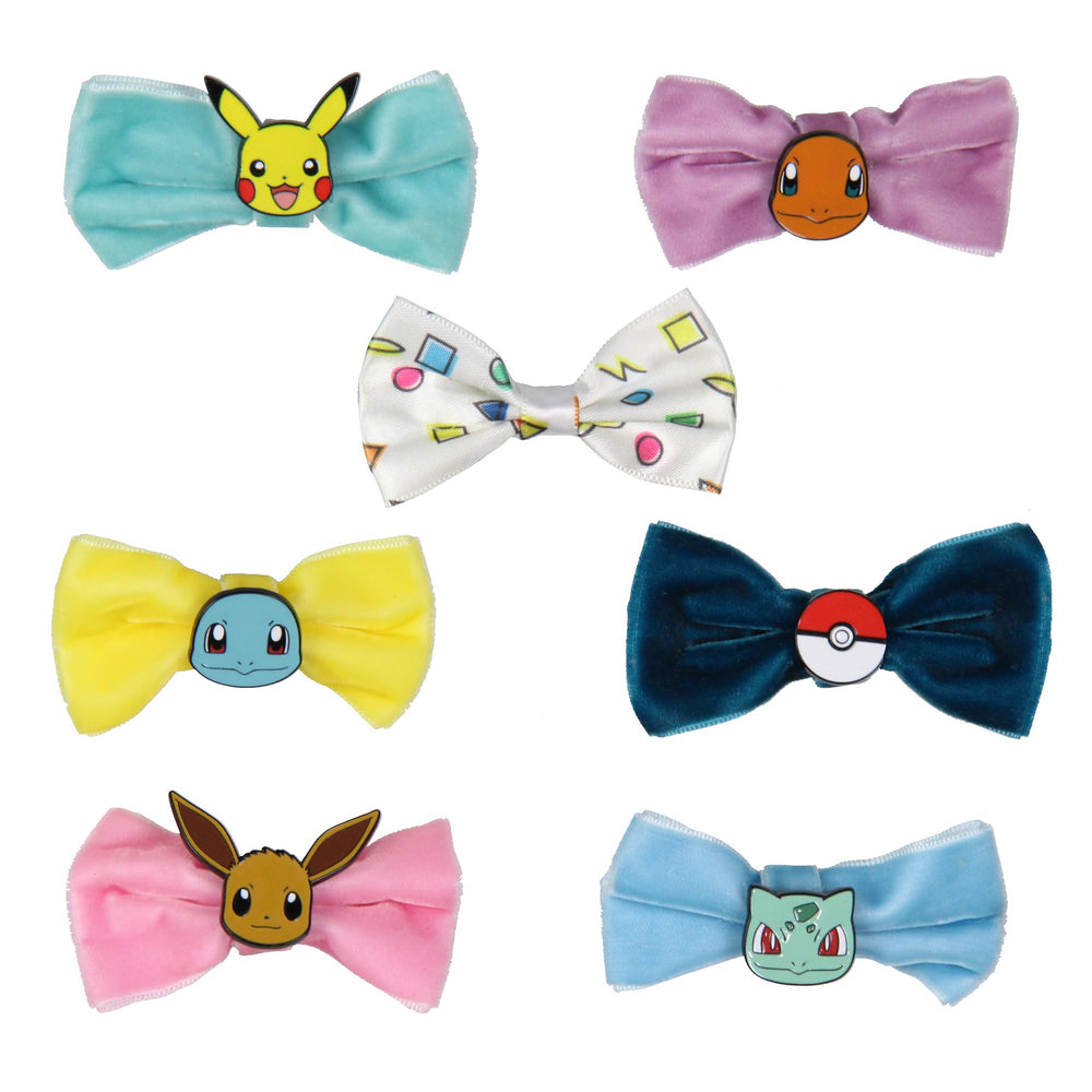 Bioworld Pokemon velvet bow Charmander clip offers bold, fiery style for fans.