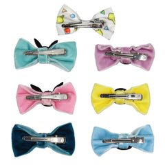 Bioworld Pokemon velvet bow Squirtle clip provides secure grip for active kids.