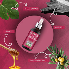 BIOXCIN serum dropper applying on scalp for targeted growth support