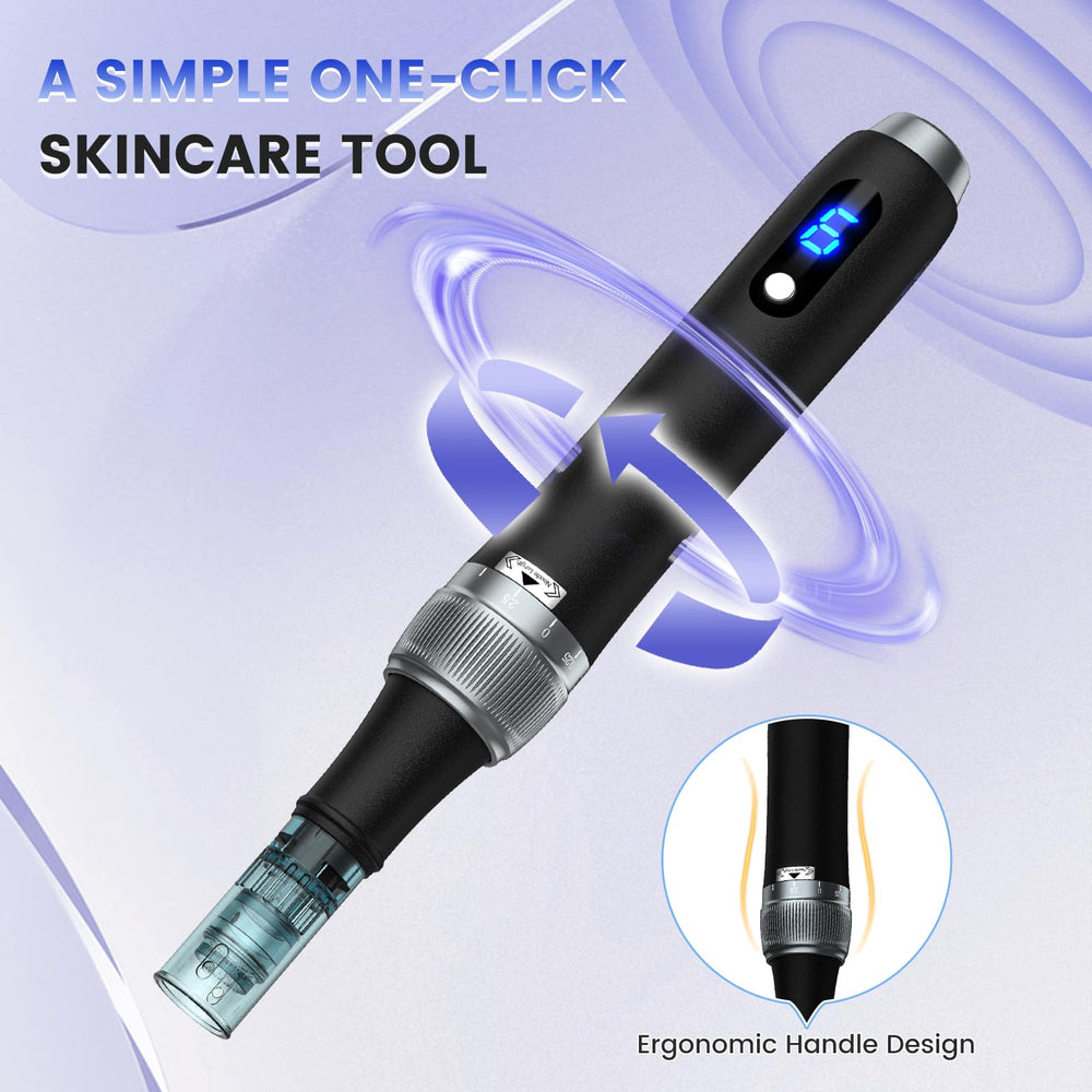 Bird Here Derma Roller packaging box showcasing portable beauty tool