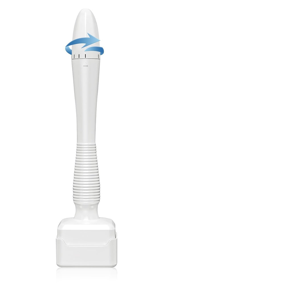 Bird Here derma stamp front view showing compact professional design and portability
