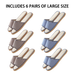 Biroris anti-slip EVA sole slippers ensuring safe footing on wet floors