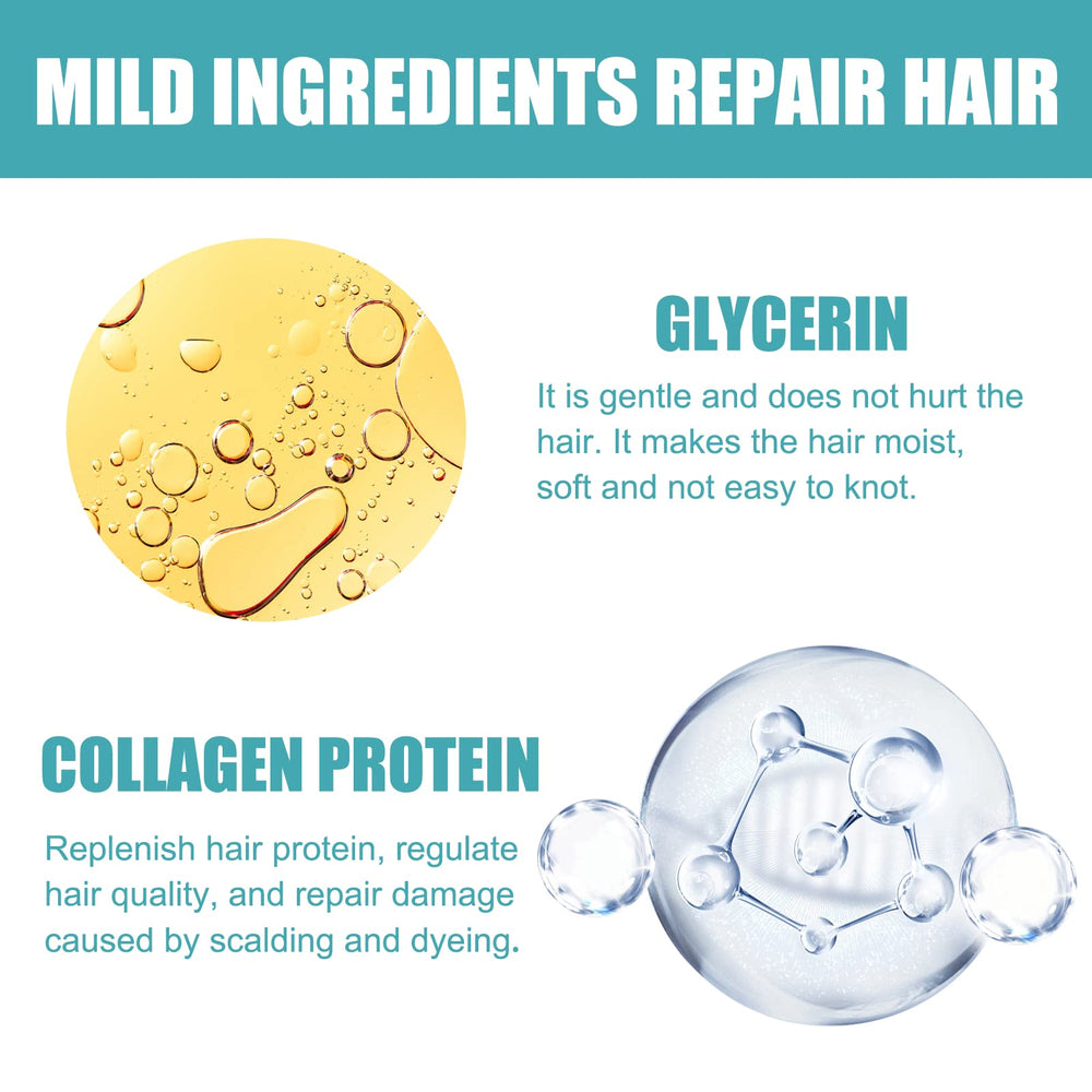 Biuhorey Protein Hair Straightening Cream packaging emphasizes easy daily use