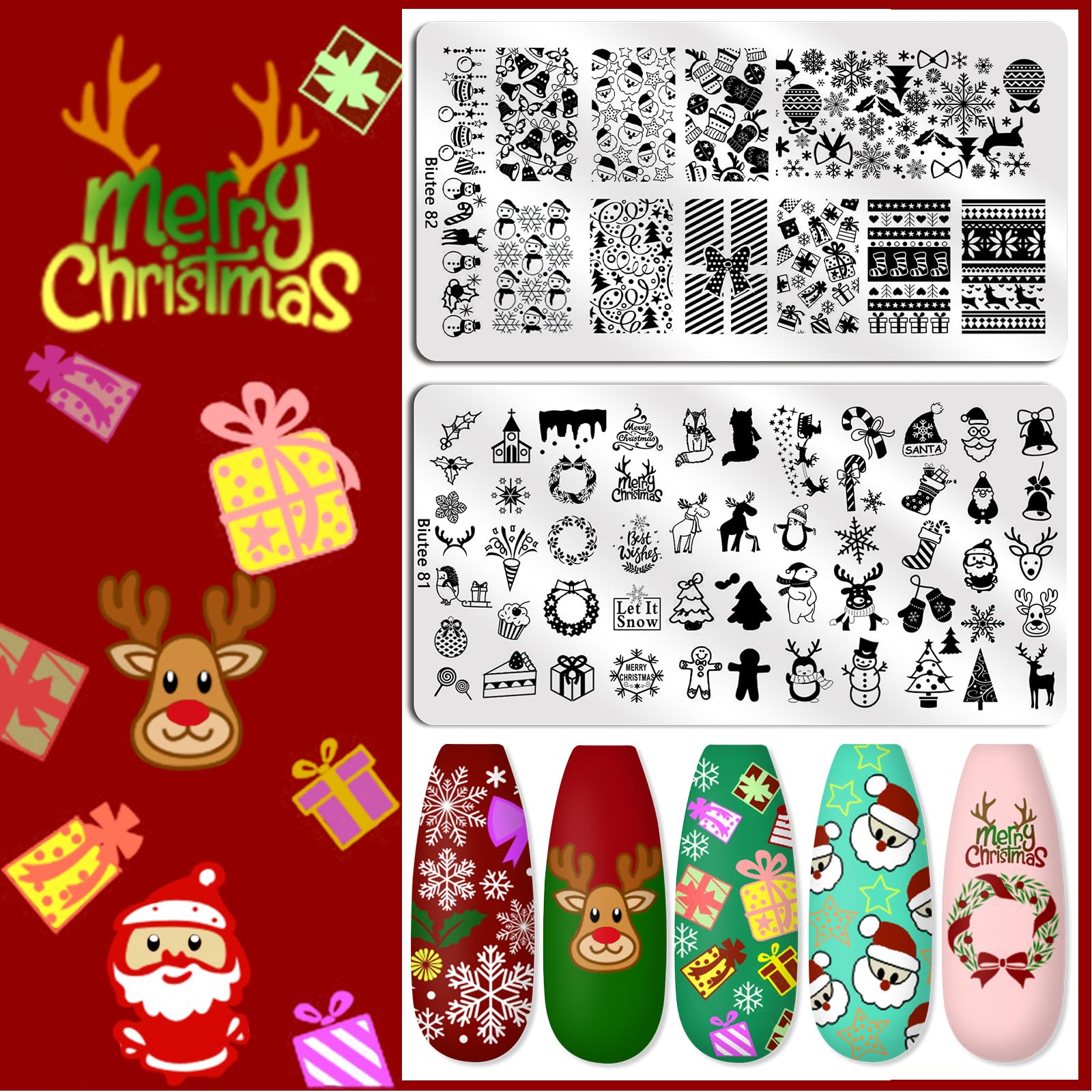 Biutee Gift-Ready Nail Art Kit makes a thoughtful present for beginners and professionals.