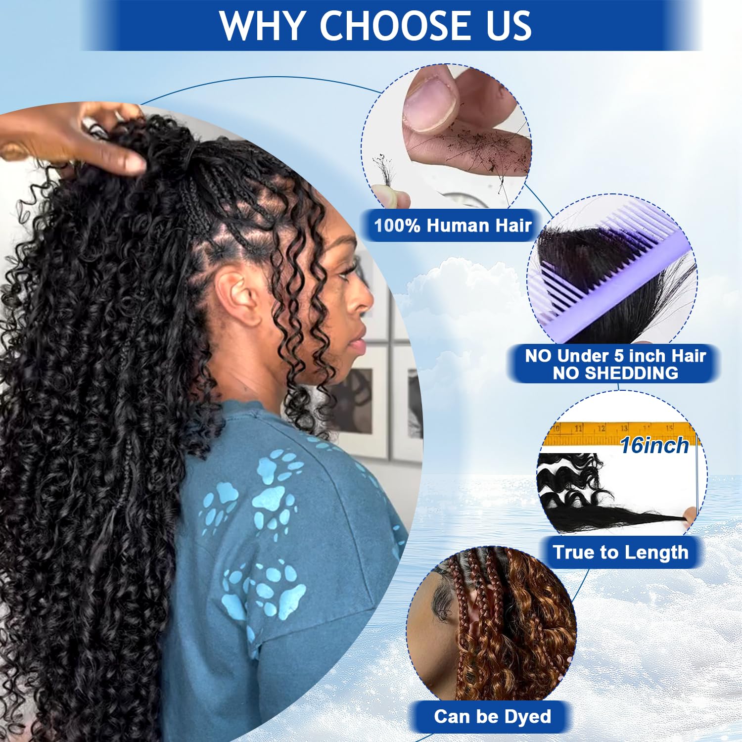 BIZVUS curl detail highlights defined waves and natural shine for vibrant braids