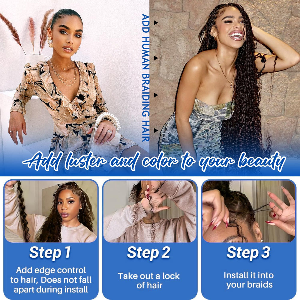BIZVUS soft texture closeup demonstrates comfortable braiding hair for all-day wear