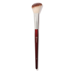 BK BEAUTY 112 small angled face brush closeup bristles for precise blush placement on small faces.