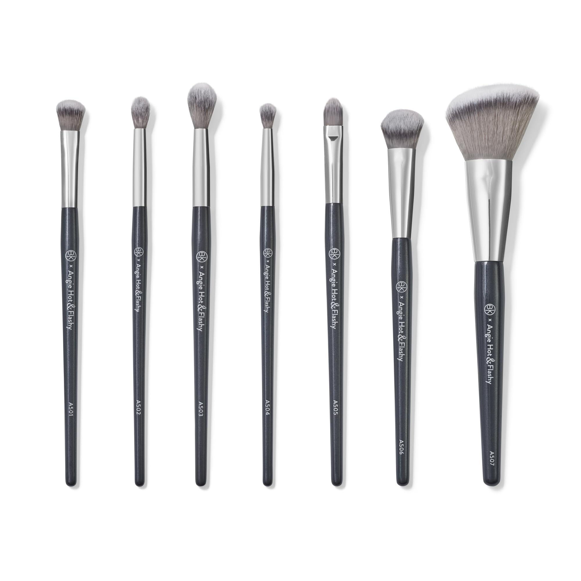 BK Beauty Angie Hot & Flashy brush set packaged for easy storage and luxury experience.
