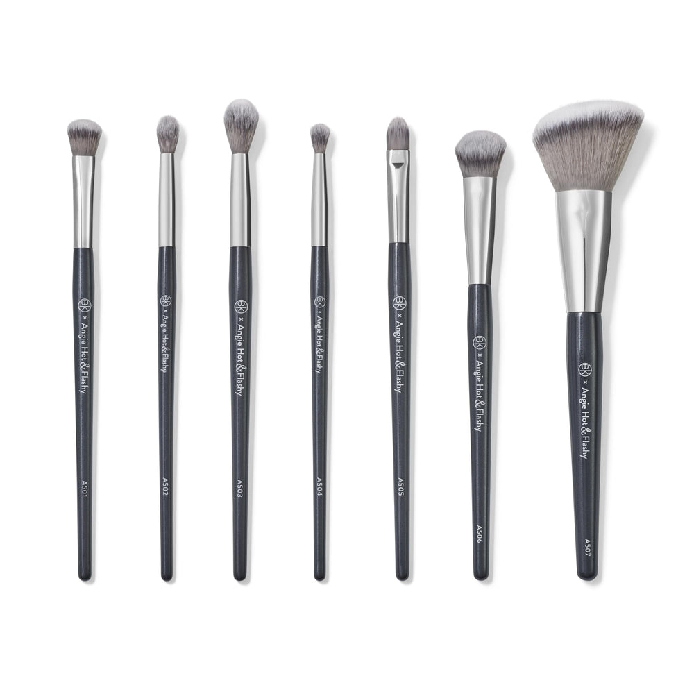BK Beauty Angie Hot & Flashy brush set packaged for easy storage and luxury experience.