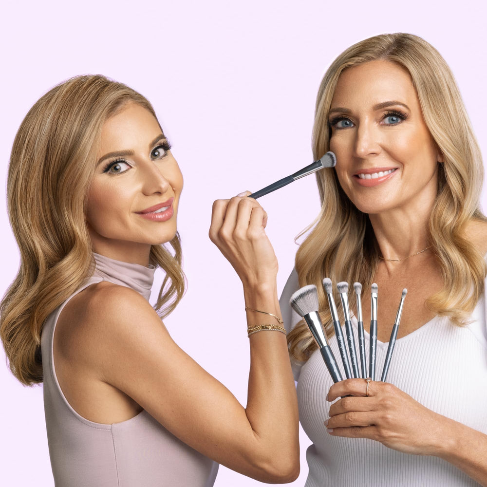 BK Beauty Angie Hot & Flashy shimmer brush adds subtle highlight with control.