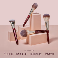 BK Beauty Essentials 101 Contoured Foundation brush delivers streak-free foundation application.