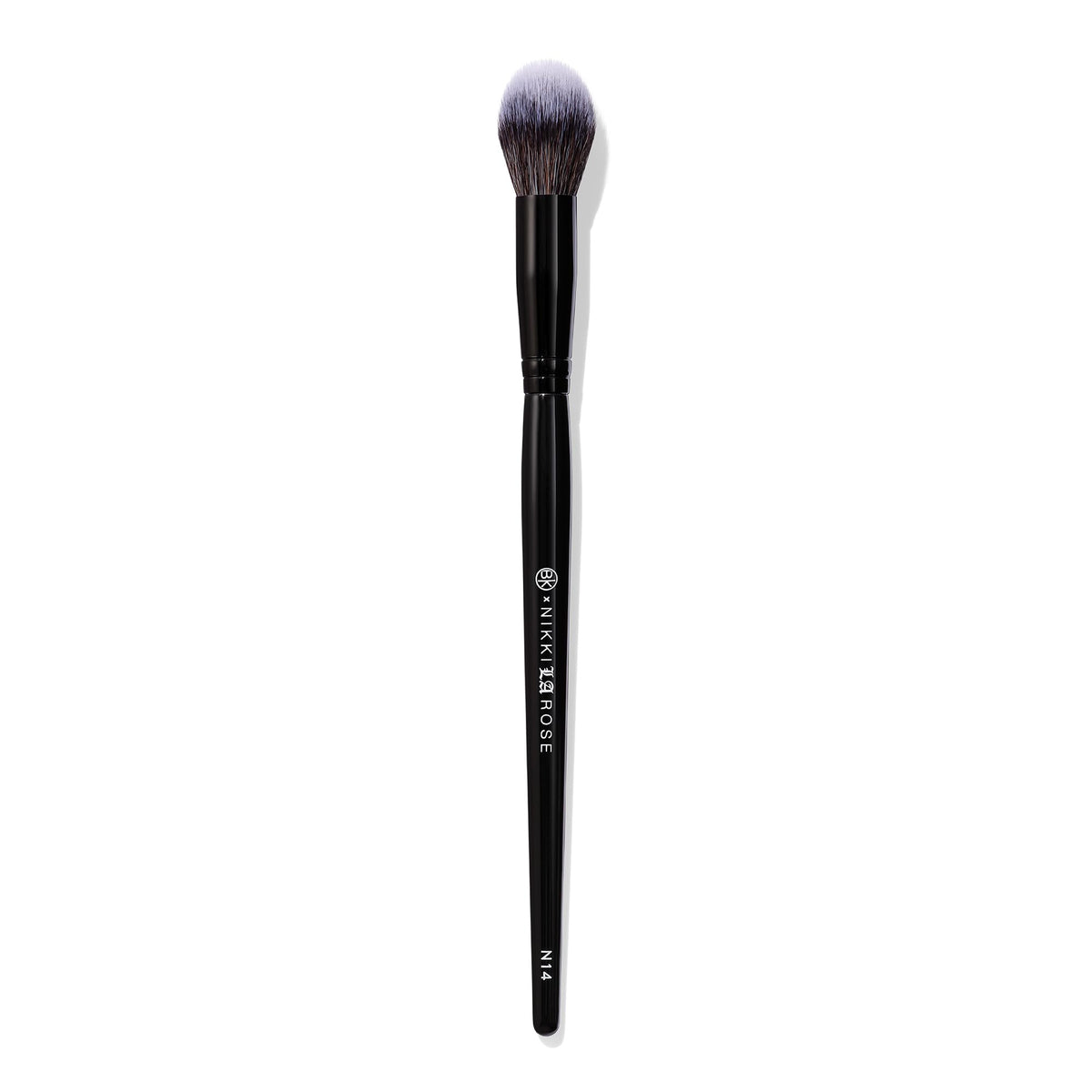 BK BEAUTY Nikki La Rose N14 under-eye blending brush for precise, gentle concealer application.
