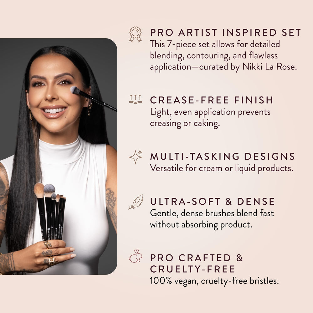 BK Beauty Nikki La Rose N15 Precision Medium Powder for bronzer blending