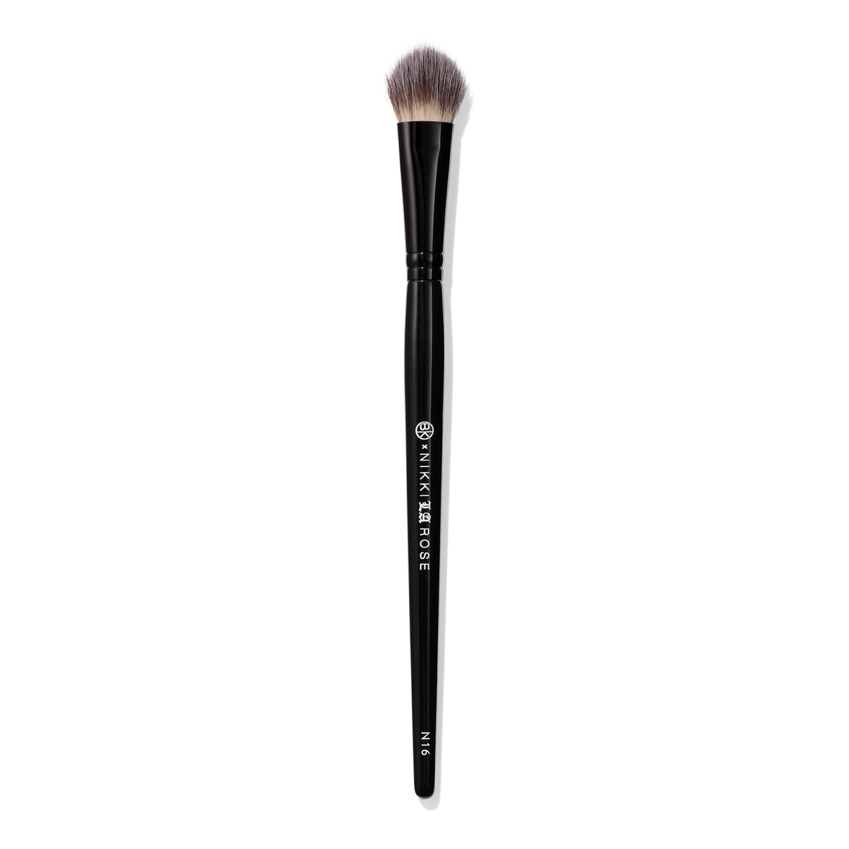 BK Beauty Nikki La Rose N16 Pro Concealer Brush close-up for precise under-eye application.