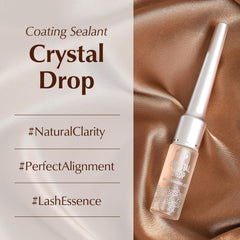BL Lashes Crystal Drop Lash Sealant brush glide across lashes for precise sealing