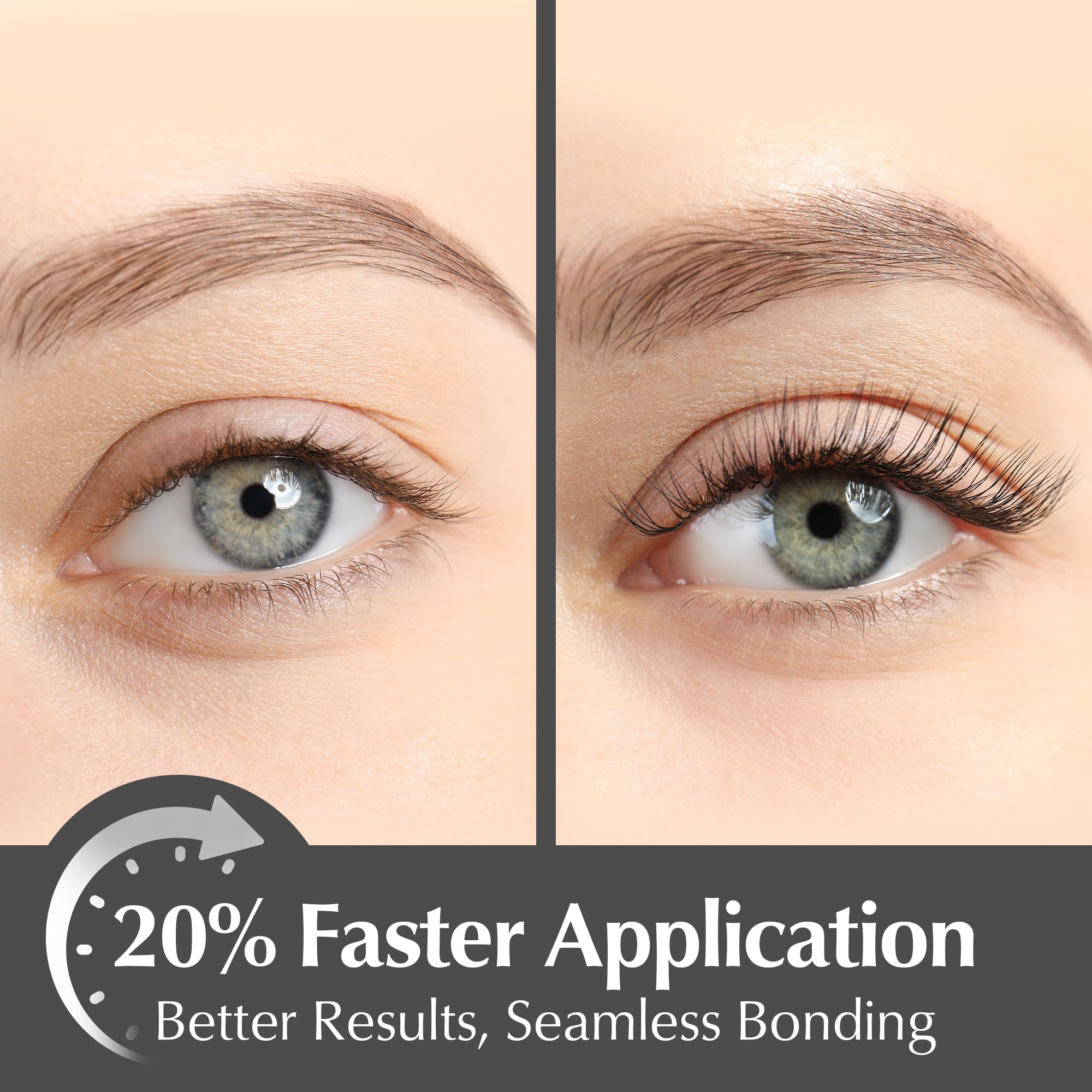 BL Lashes Primer lashes prep closeup; removes oils and residue for better grip