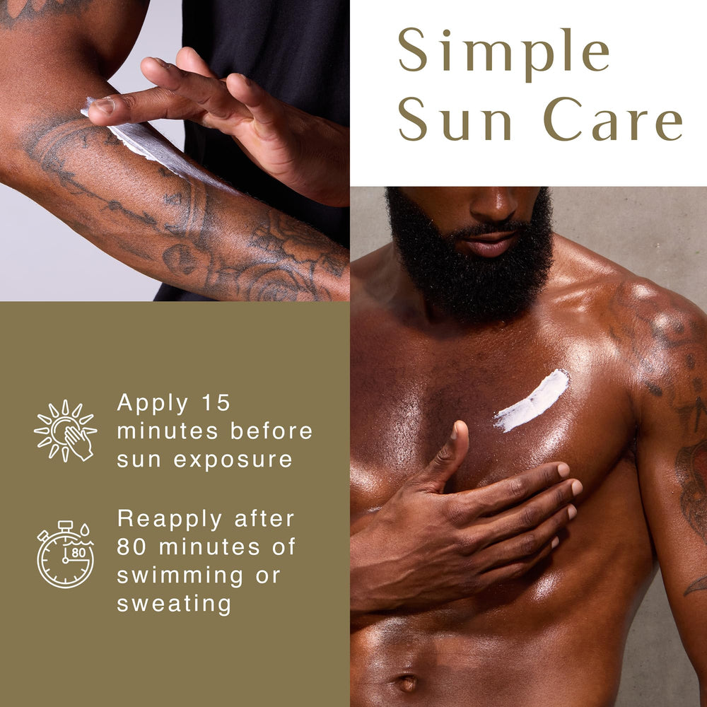Black Girl Sunscreen Men's SPF 30 travel size box, convenient travel-friendly sunscreen