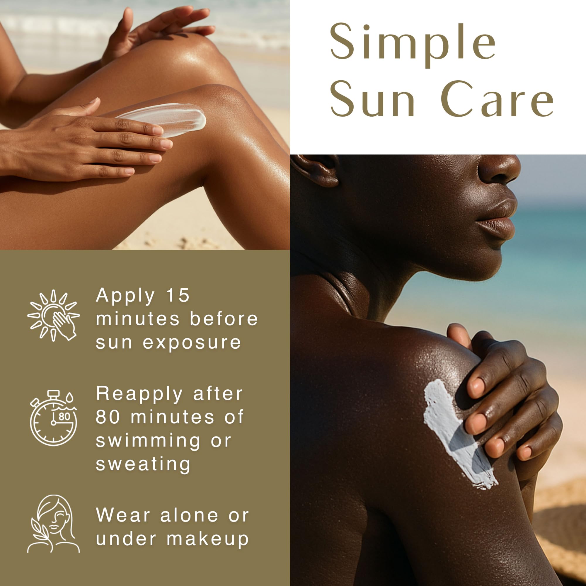 Black Girl Sunscreen next to passport showing 2 fl oz travel-friendly convenience