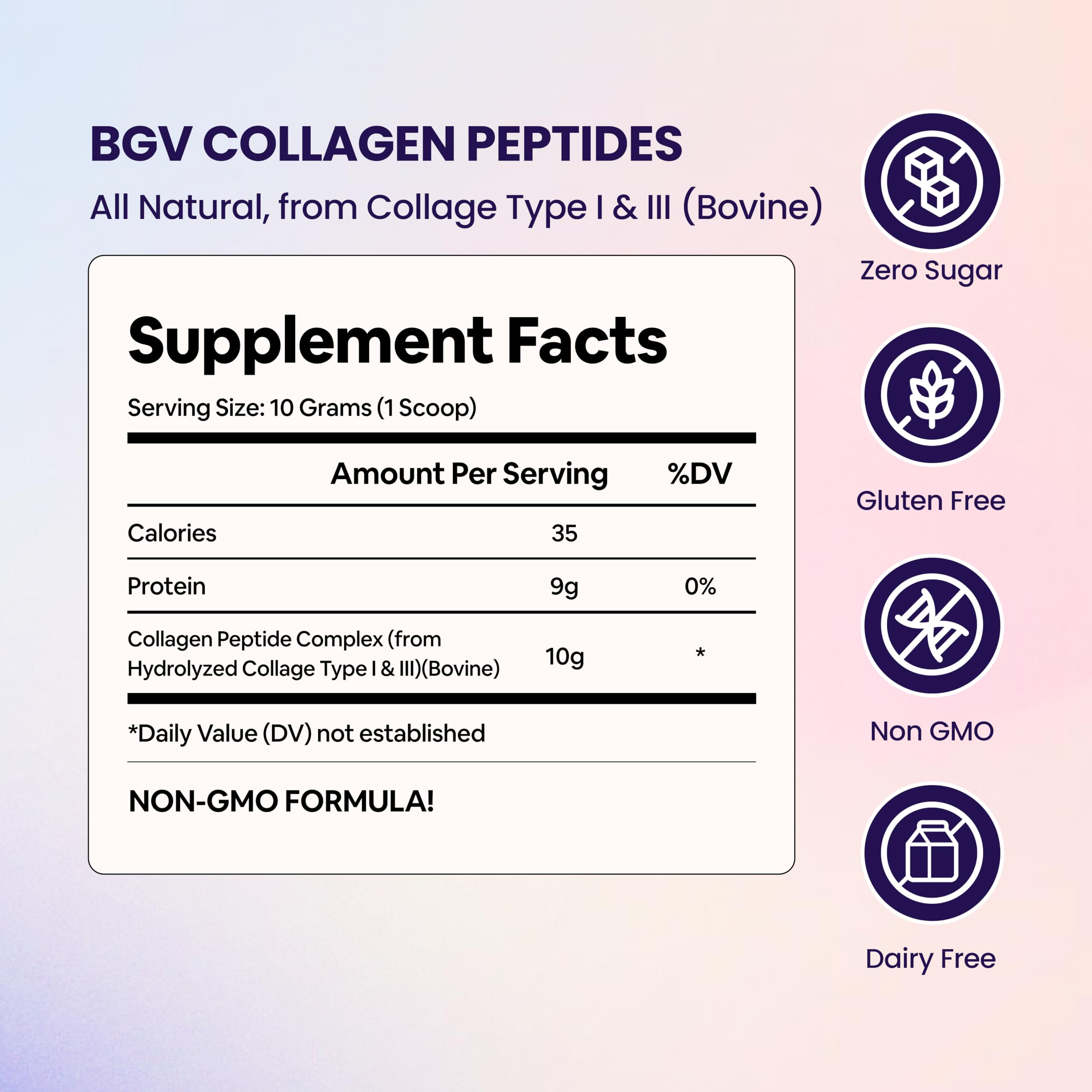 Black Girl Vitamins scoop with powder showing measured serving and convenience