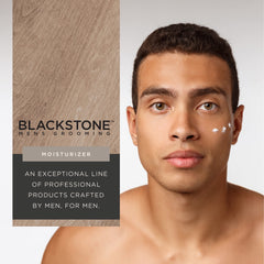 Blackstone Refresh bottle pump demonstrates non-greasy, fast-absorbing hydration