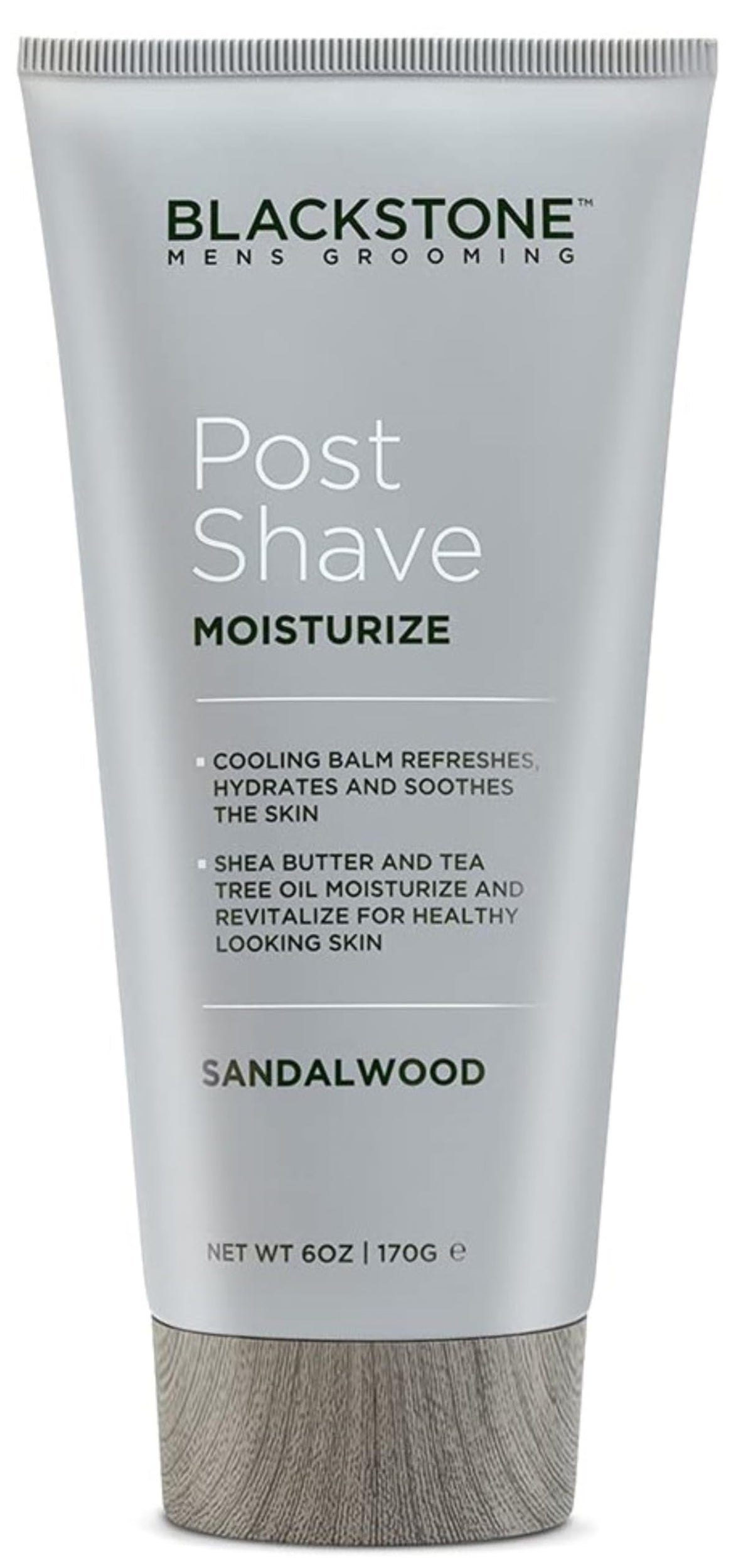 Blackstone post shave moisturizer balm-application delivers soothing cooling after shaving.