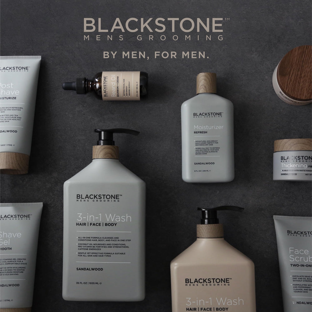 Blackstone water-based formula delivers lightweight hold.