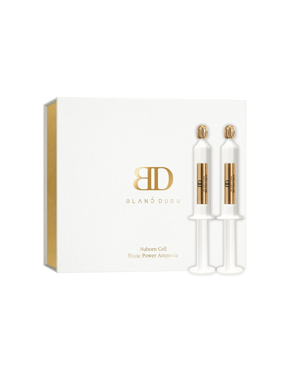 BLANC DUBU Nuborn Cell Blanc Power Ampoule bottle ready for immediate hydration
