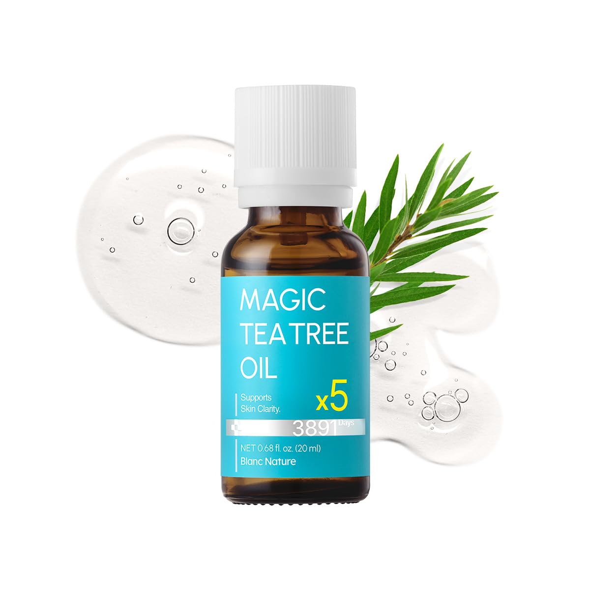 BLANC NATURE lightweight daily care promotes a fresh, non-sticky finish
