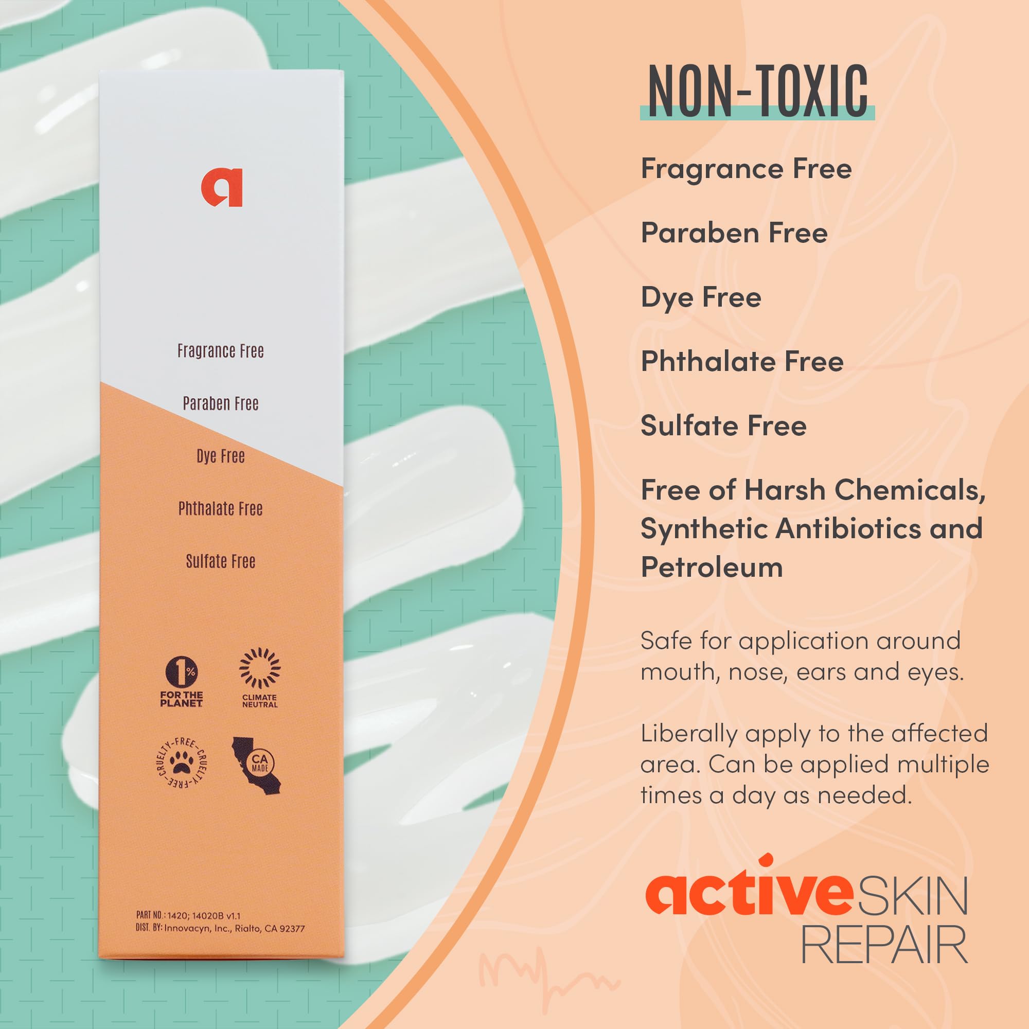 BLDG ACTIVE serum application scene showing smooth glide for daily routine.