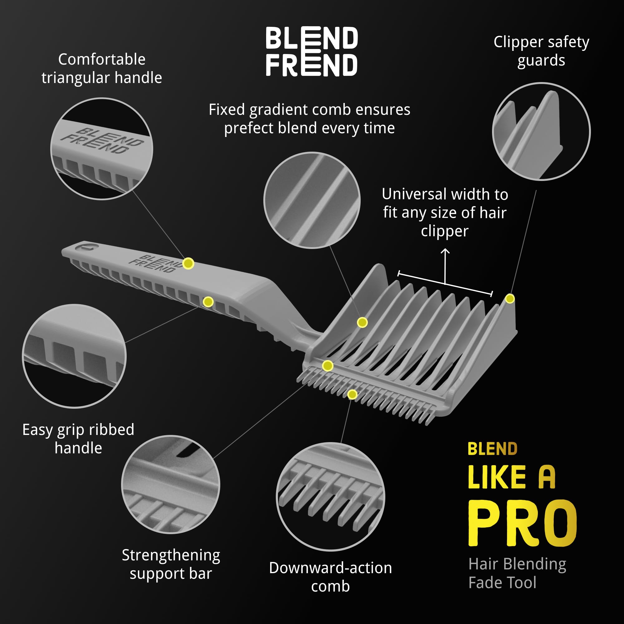 Blend Frend supports consistent blends, reducing uneven results.