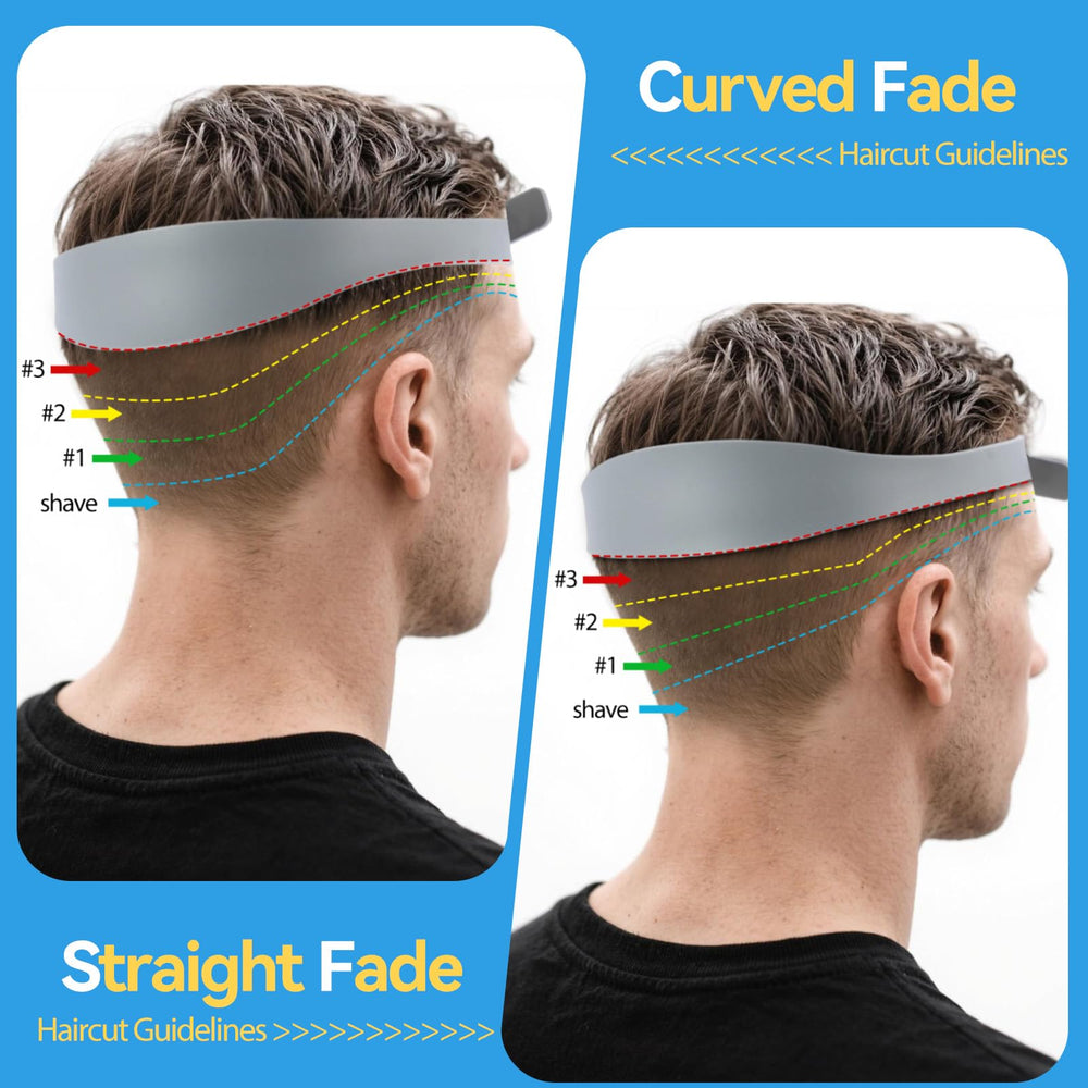 Blend Friend Fade Comb Set waterproof and easy to clean for hygienic reuse between clients.
