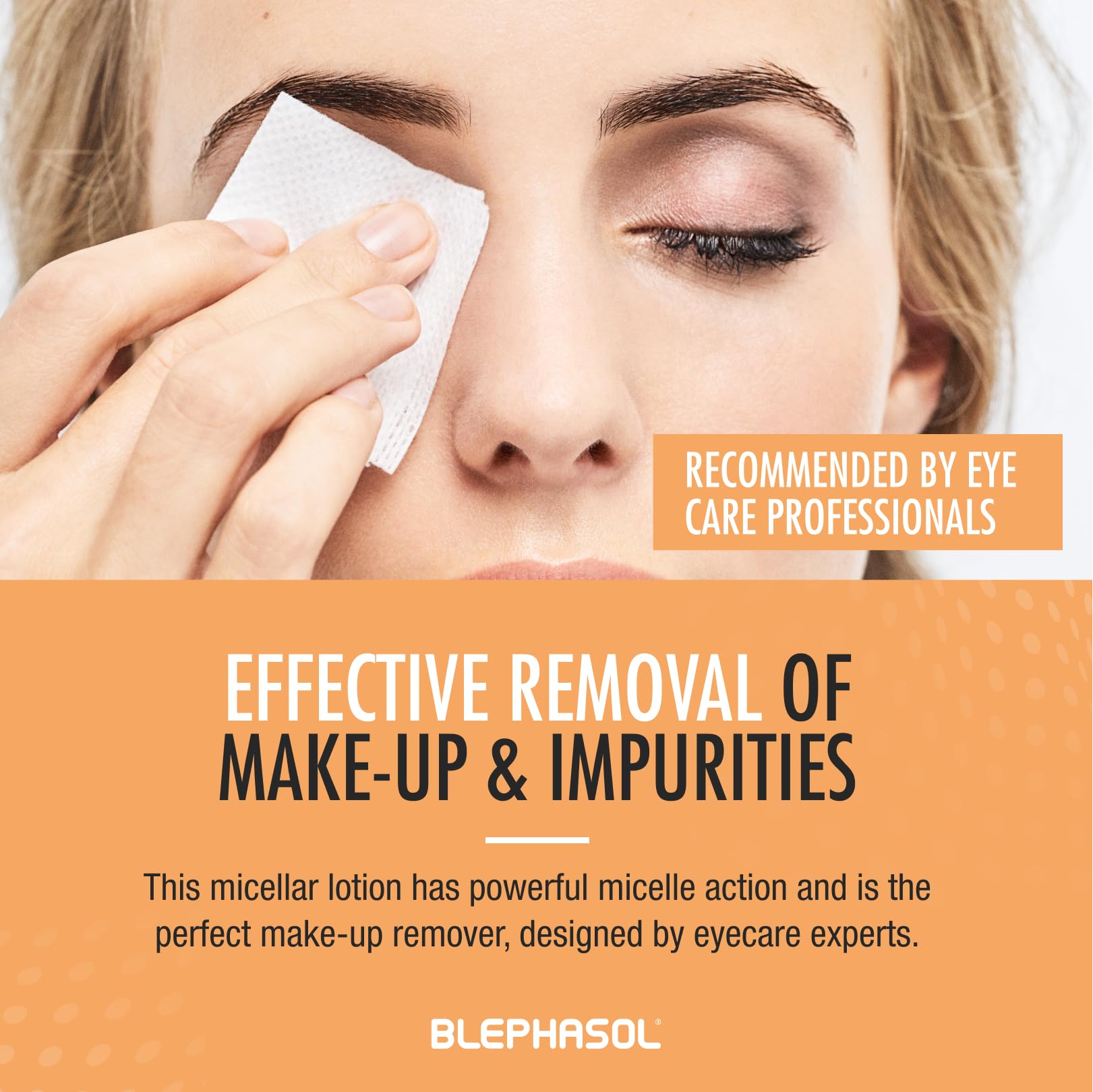 Blephasol contact lens wearers benefit from gentle eyelid care.